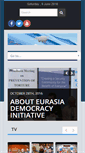 Mobile Screenshot of eurasiademocracy.org